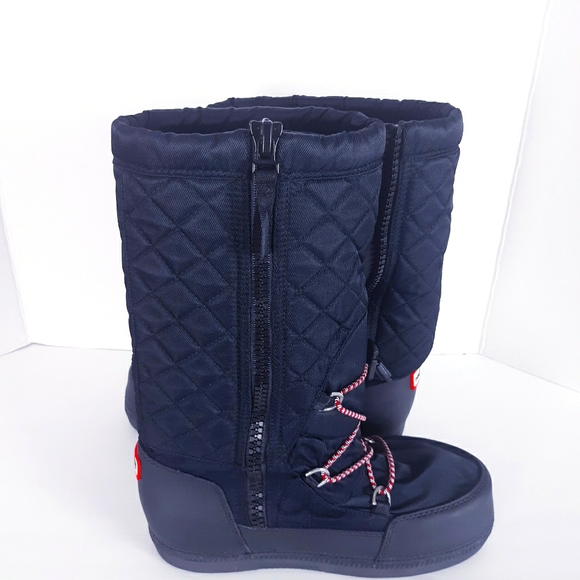 COPY - Hunter Black Quilted Snow Boots - Picture 4 of 8